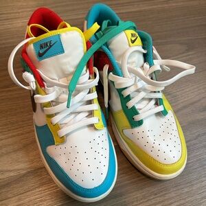 Nike Dunk Low ‘Free.99 - White’ multicolor sneakers